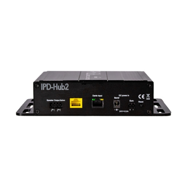IPD-Hub 2 DSP Amplifier, Input/Output View