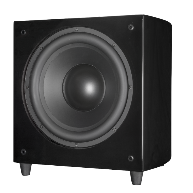 Subwoofers WL10 GB PhaseTech Wireless Subwoofer in Gloss - MSE Audio