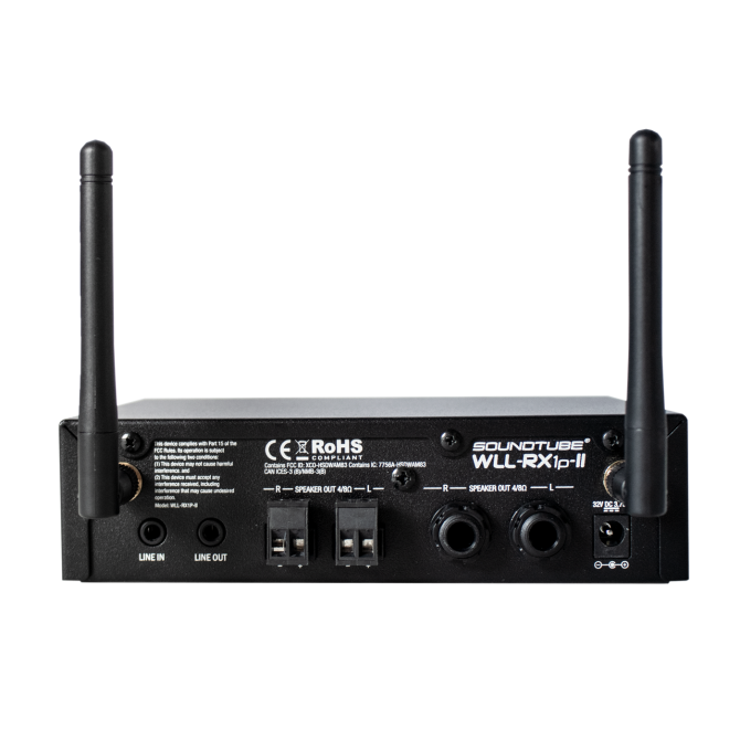 Amplifier WLL-RX1P-II SoundTube Tri-band Uncompressed
